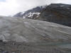 Toe of Athabasca Glacier in Alberta, Canada
