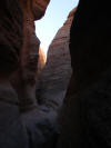 Slot canyon at Kasha Katuwe National Monument, New Mexico