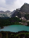 Grinnell Lake in Glacier National Park