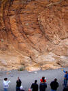 Recumbent fold in Mosaic Canyon, Death Valley