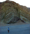Anticline at Calico Ghost Town