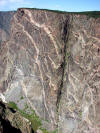 Granite Intrusions at Painted Wall in Black Canyon of the Gunnison
