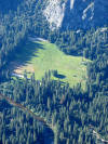 Ahwahnee Meadow from Glacier Point