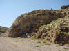 Anticlinal drag fold along thrust fault near Ruth and Ely, Nevada