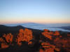 Shadow of Mauna Kea on horizon