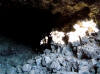 Descending into Skull Cave at Lava Beds