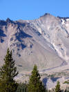North slope of Lassen Peak from Devastated Area