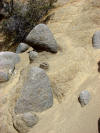 Spheroidal weathering in granitic rocks