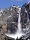 Yosemite after snowfall in April