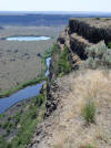 Plateau basalts exposed at Dry Falls State Park
