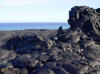 Fresh pahoehoe flow on Chain of Craters Road