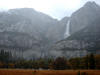 Yosemite Falls in a November flash flood
