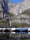 Yosemite Falls in Jan 2005