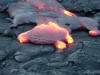 Lava flow from Pu'u O'o, July 2002